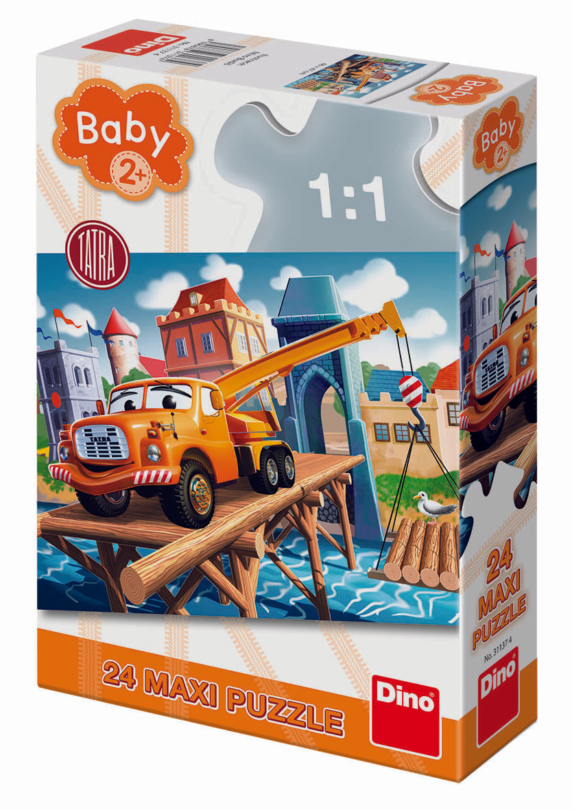 Dino Puzzle 24 pc, Tatra Car 35020D