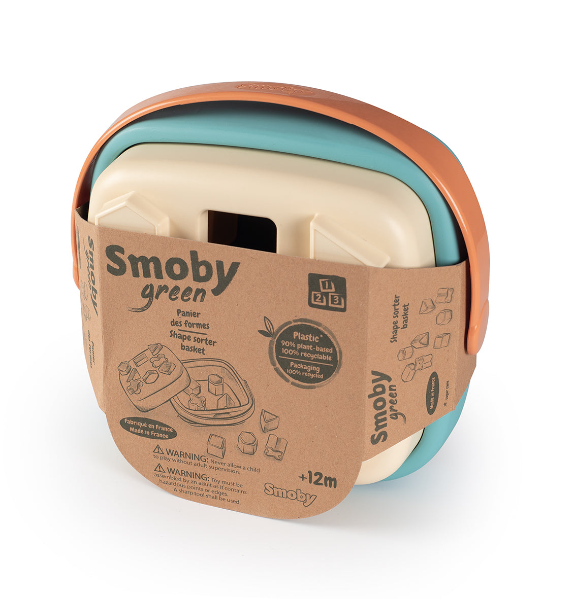 Smoby Green Shape Sorter Basket 181203S