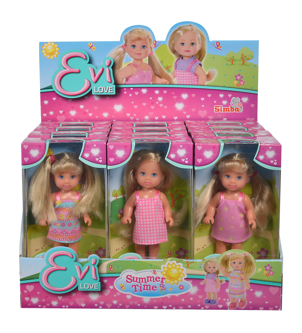 Simba Doll Summer Time 3 Different 105737988B