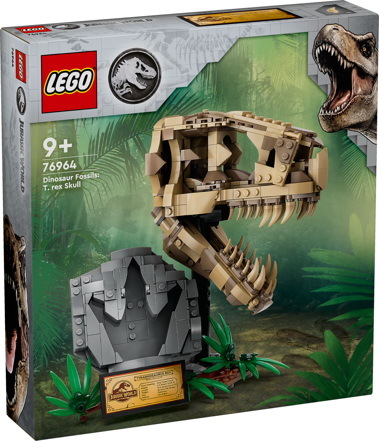 LEGO Jurassic World Dinosauruse Dinosaur Fossils: T. rex Skull 76964L