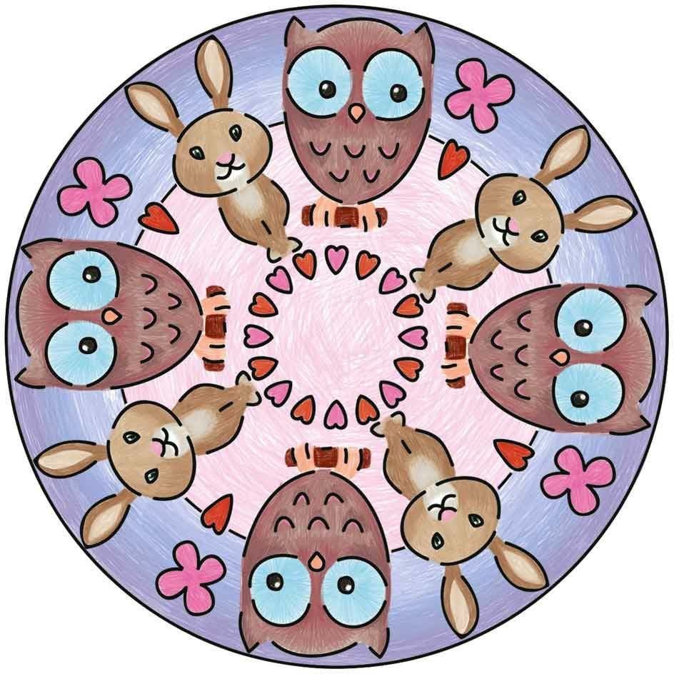 Ravensburger Mini Mandala Cute Animals 297665V