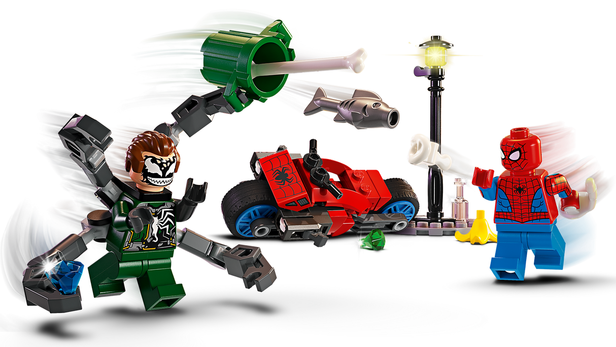 LEGO Super Heroes Motorcycle Chase: Spider-Man vs. Doc Ock 76275L