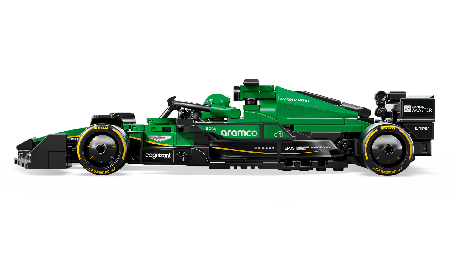 LEGO Speed Champions Aston Martin Aramco F1 AMR24 Race Car 77245L