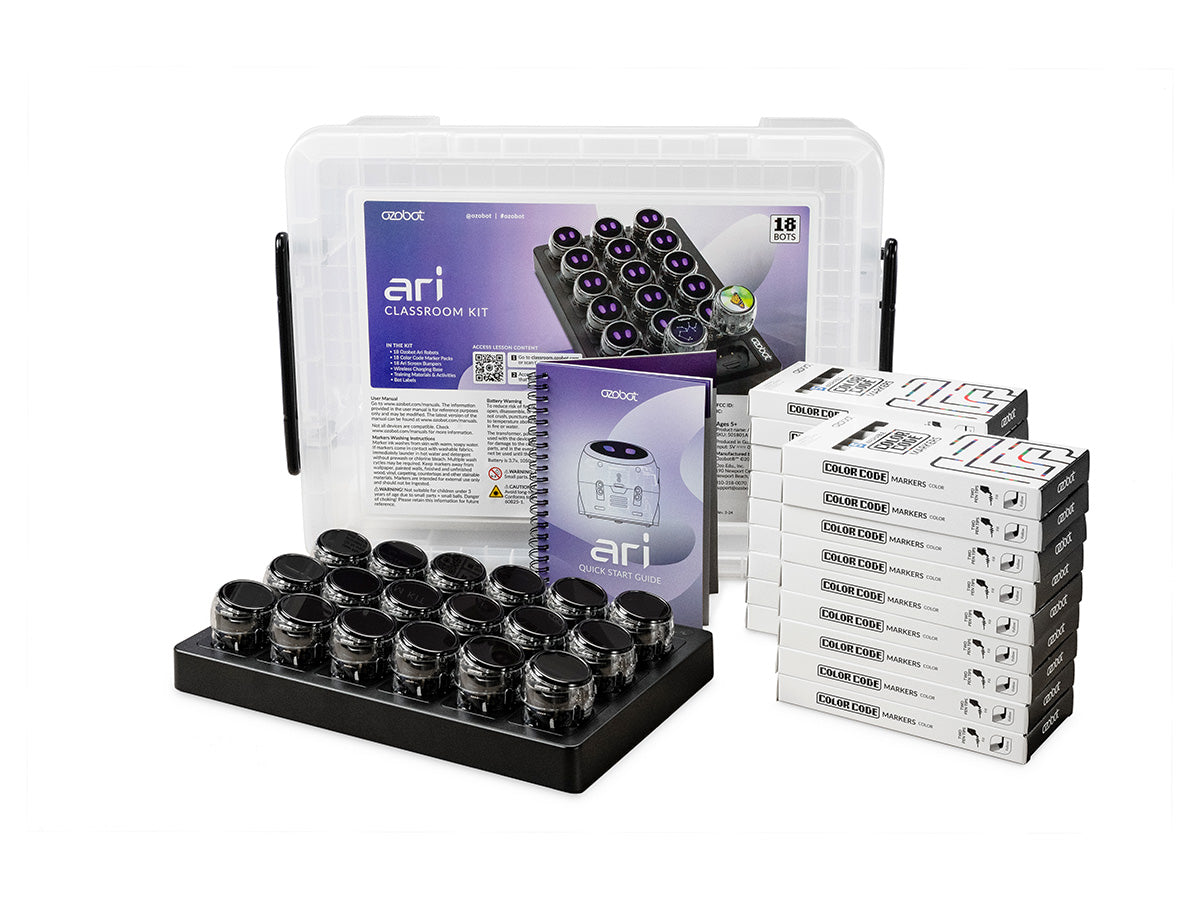 Ozobot Ari Classroom Kit 18-pack OZO-51801ARI