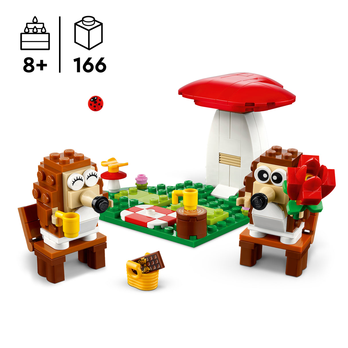 LEGO Icons Hedgehog Picnic Date 40711L