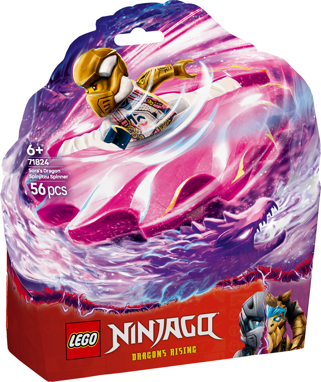 LEGO Ninjago Sora's Dragon Spinjitzu Spinner 71824L