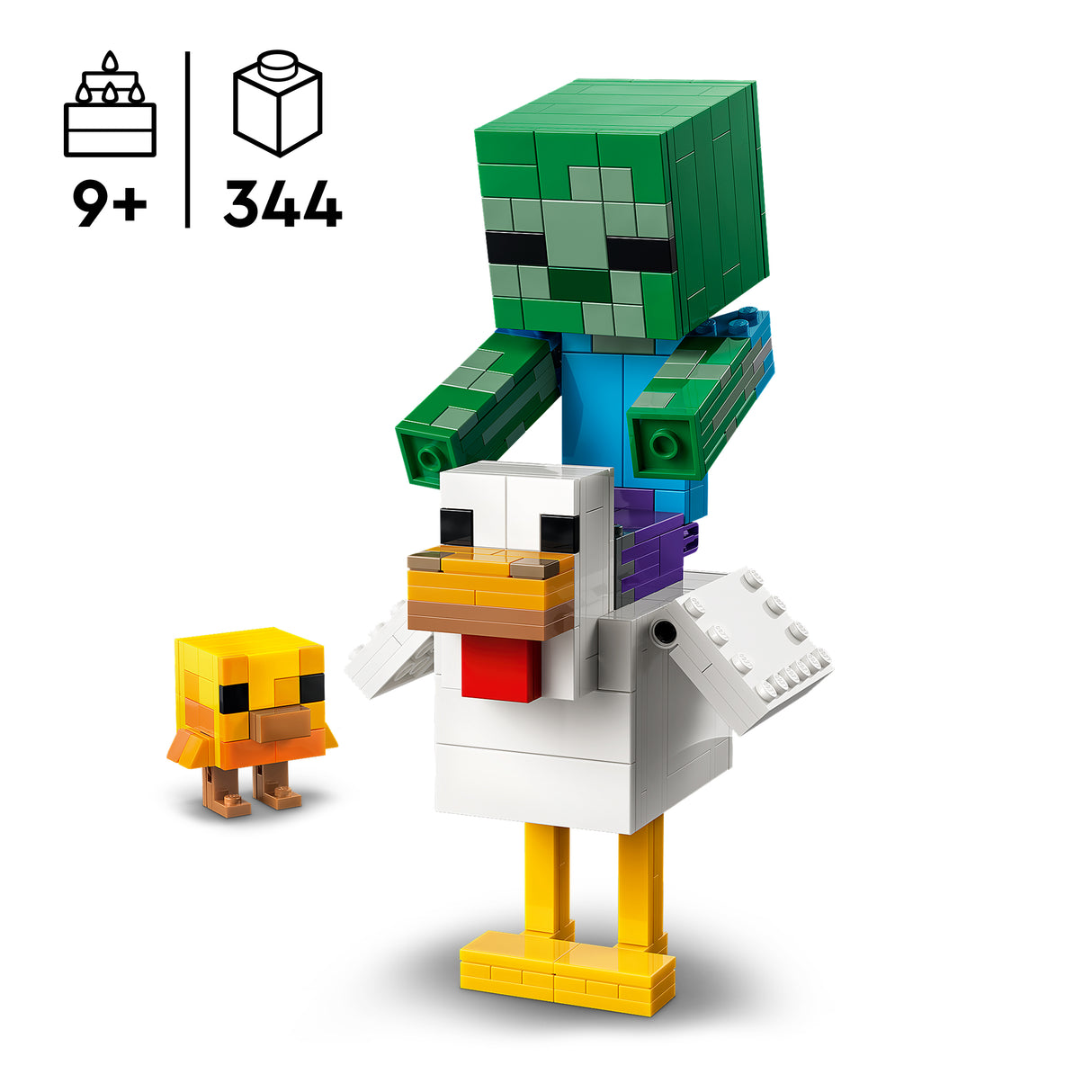 LEGO Minecraft Chicken Jockey 21582L