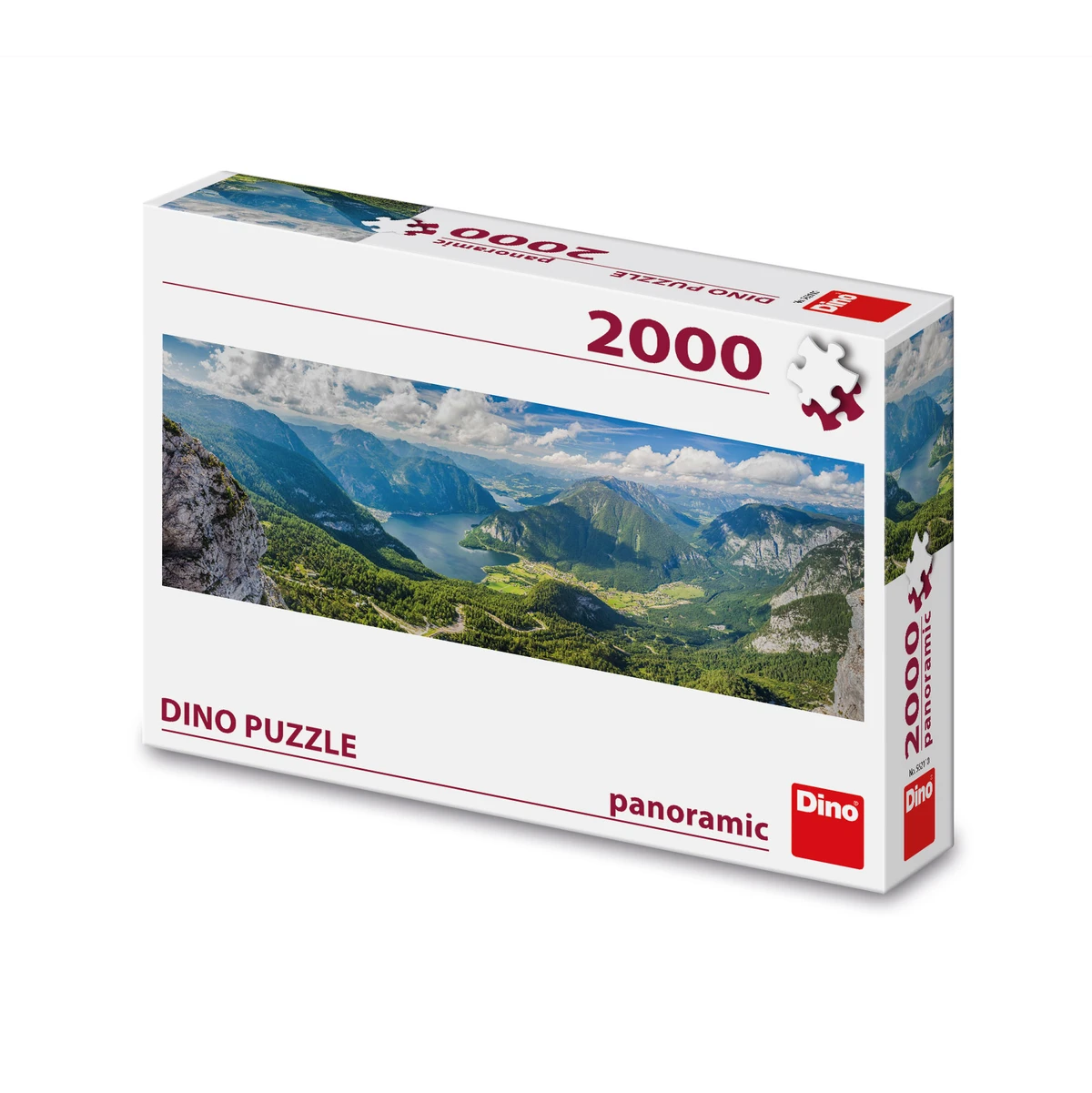 Dino Panoramic Puzzle 2000 Pieces: View Of The Alps 56211D