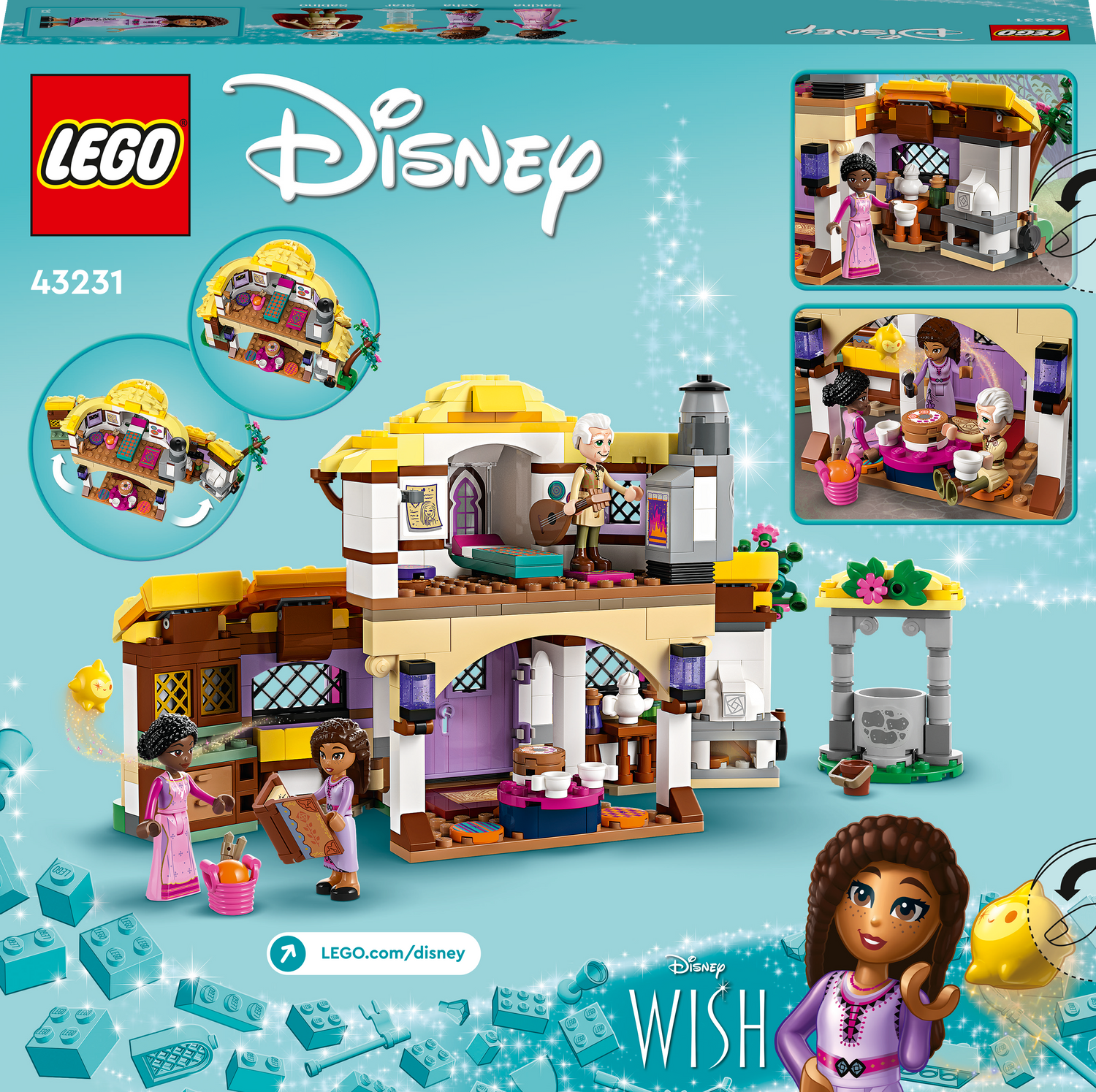 LEGO Disney Asha's Cottage 43231L