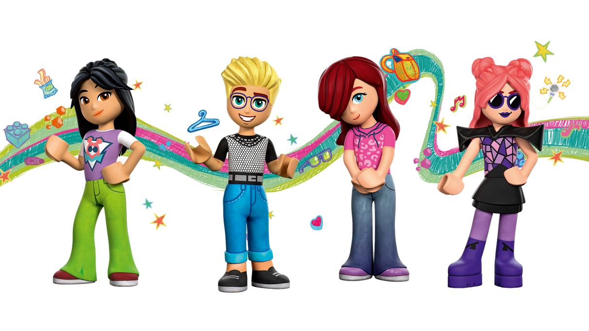 LEGO Friends Pop Star Music Tour Bus 42619L