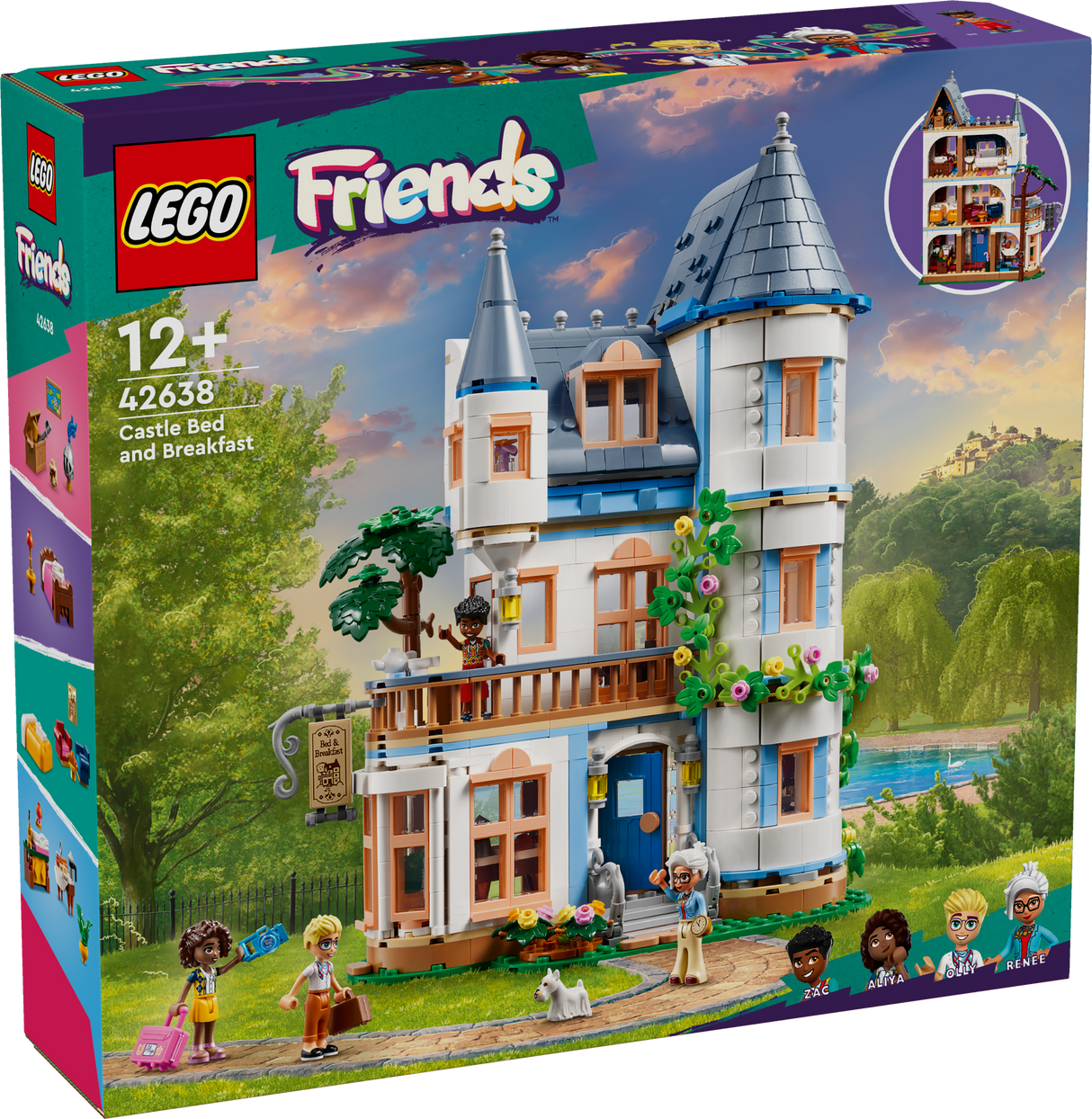 LEGO Friends Castle Bed and Breakfast 42638L