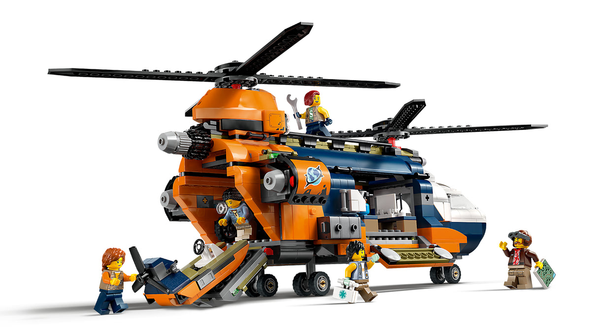 LEGO City Jungle Explorer Helicopter at Base Camp 60437L
