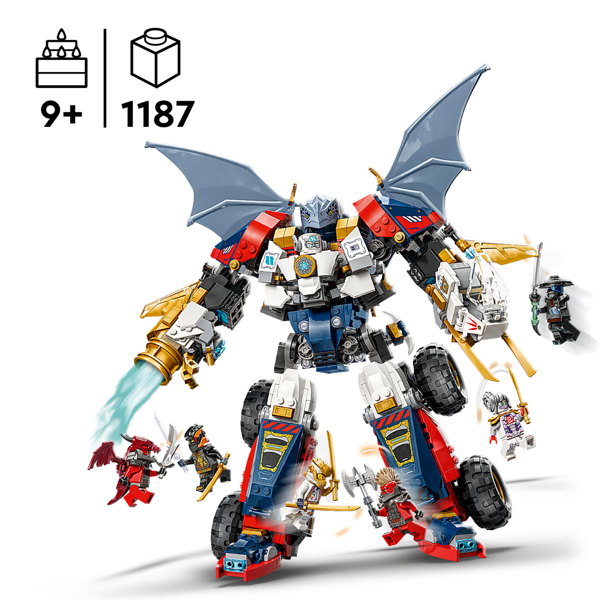 LEGO Ninjago Zane's Ultra Combiner Mech 71834L