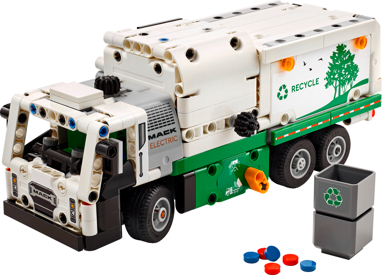 LEGO Technic Mack LR Electric Garbage Truck 42167L