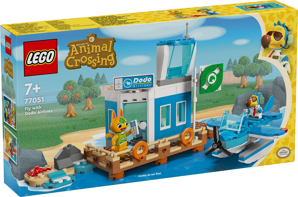 LEGO Animal Crossing Fly with Dodo Airlines 77051L