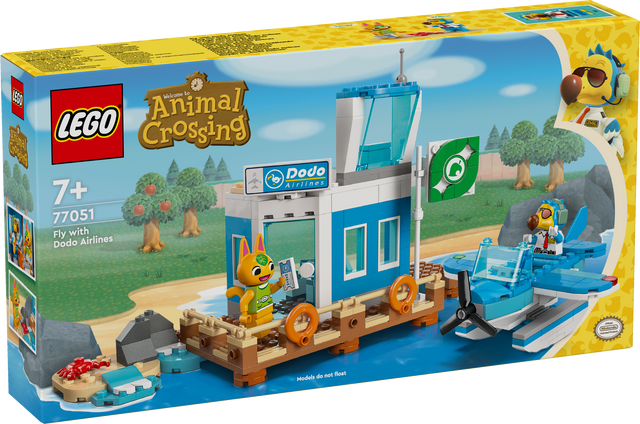 LEGO Animal Crossing Fly with Dodo Airlines 77051L