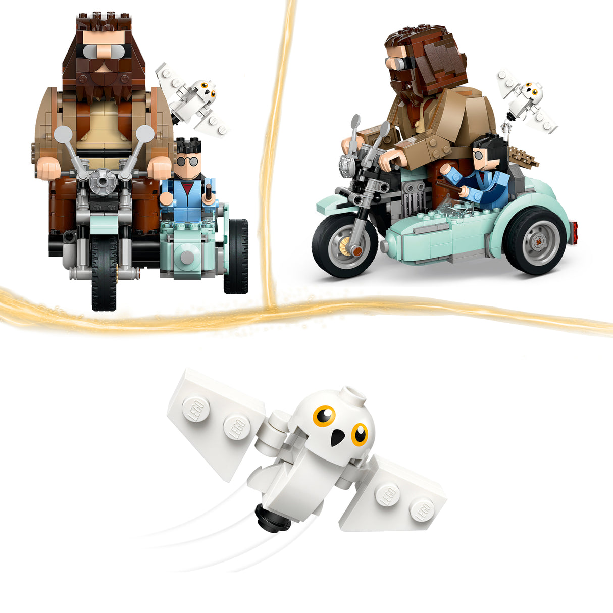 LEGO Harry Potter Hagrid & Harry's Motorcycle Ride 76443L