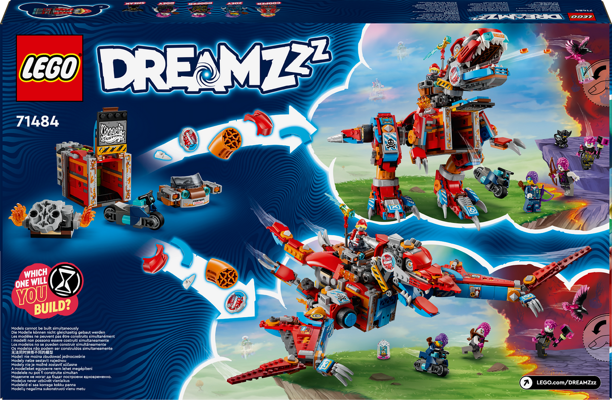 LEGO DREAMZzz Cooper's Robot Dinosaur C-Rex 71484L