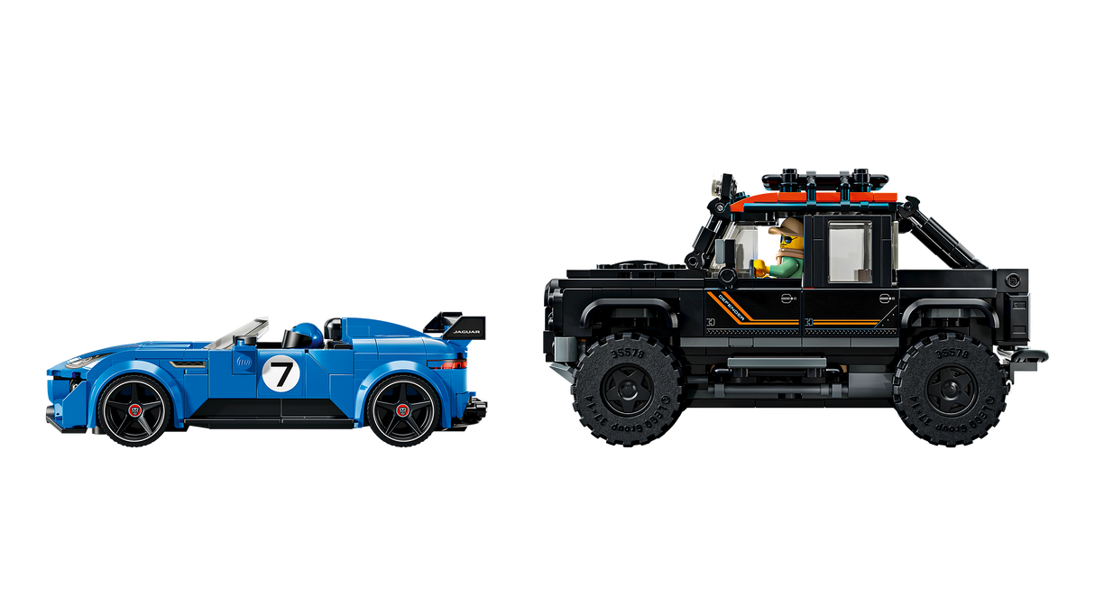 LEGO Speed Champions Jaguar Project 7 & Land Rover Defender 77264L