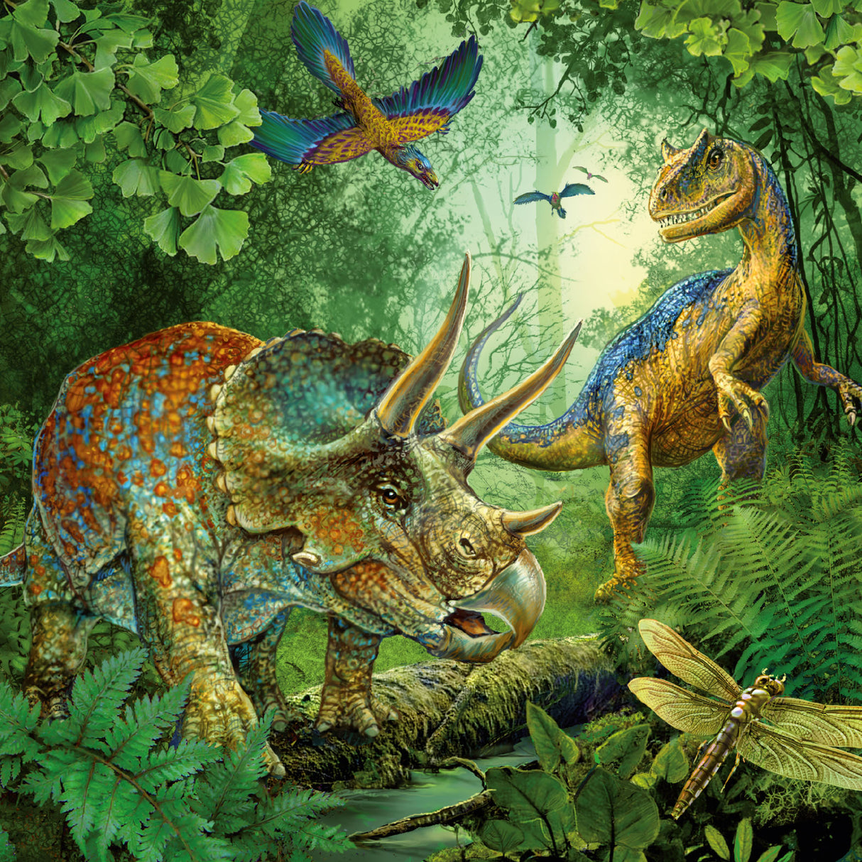 Ravensburger Puzzle 3x49 pc Dinosaurs 093175V