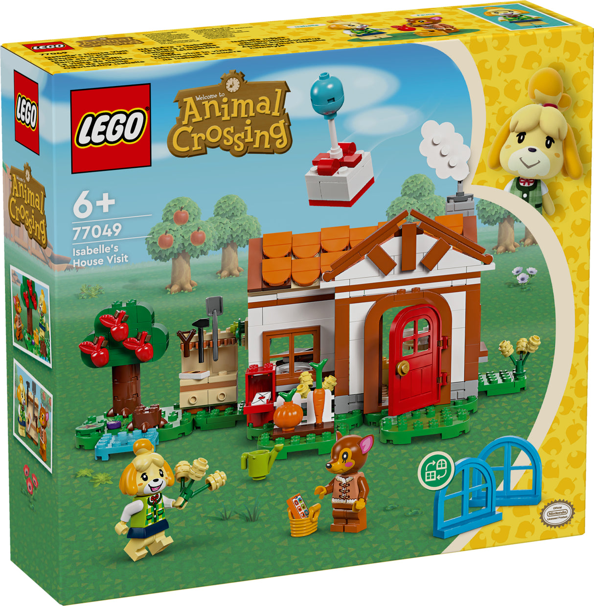 LEGO Animal Crossing Isabelle's House Visit 77049L