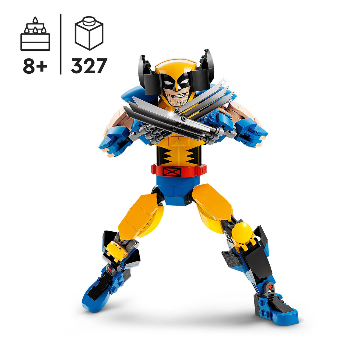 LEGO Super Heroes Wolverine Construction Figure 76257L