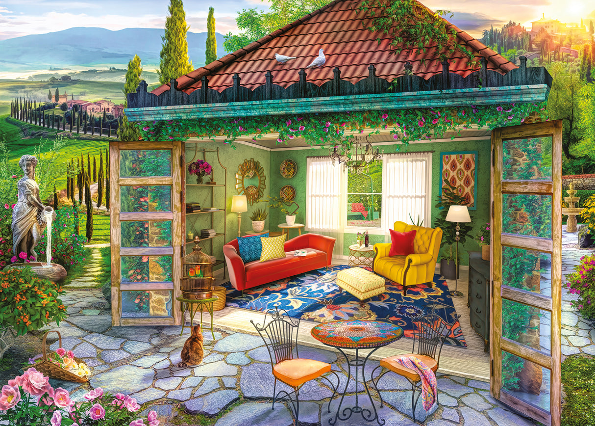 Ravensburger Puzzle 1000 pc Tuscany Oasis 169474V