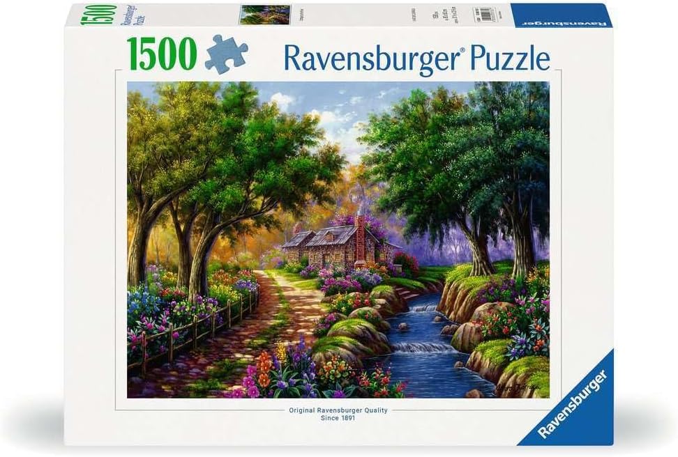 Ravensburger Puzzle 1500 pc A House by the Lake 12000735V