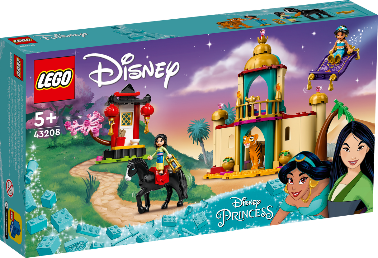 LEGO Disney Princess Jasmine and Mulan’s Adventure 43208L