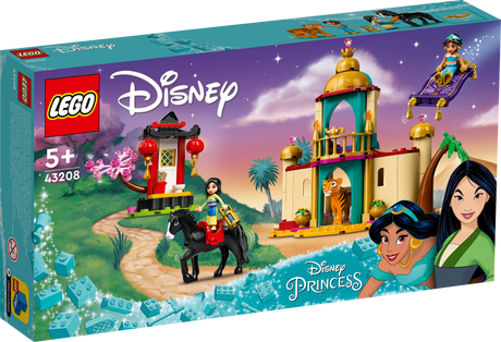 LEGO Disney Princess Jasmine and Mulan’s Adventure 43208L