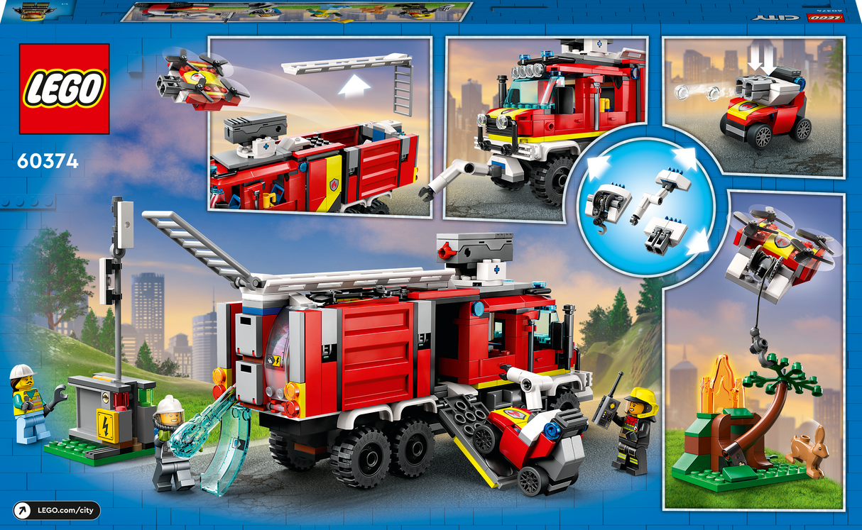 LEGO City Fire Command Unit 60374L