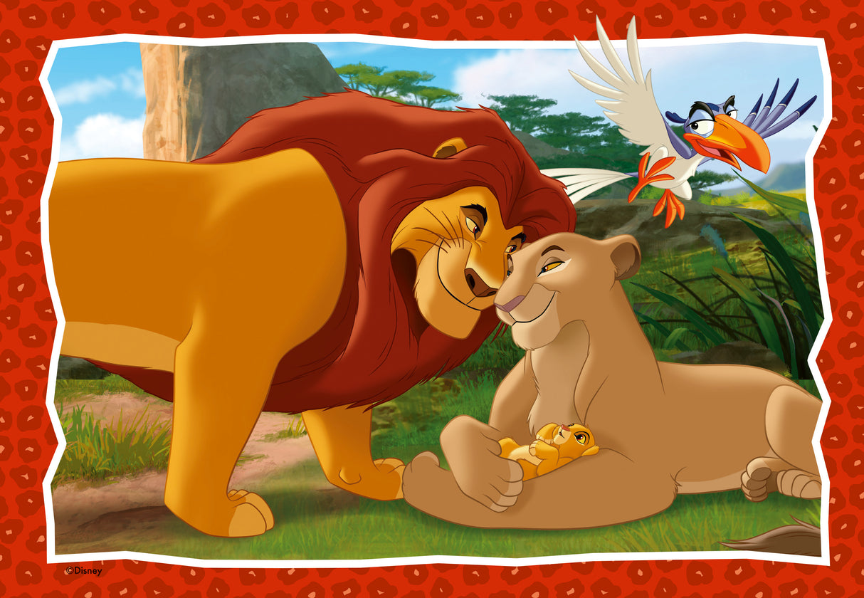 Ravensburger Puzzle 2x24 Pieces: Family of the Lion King 12001029V