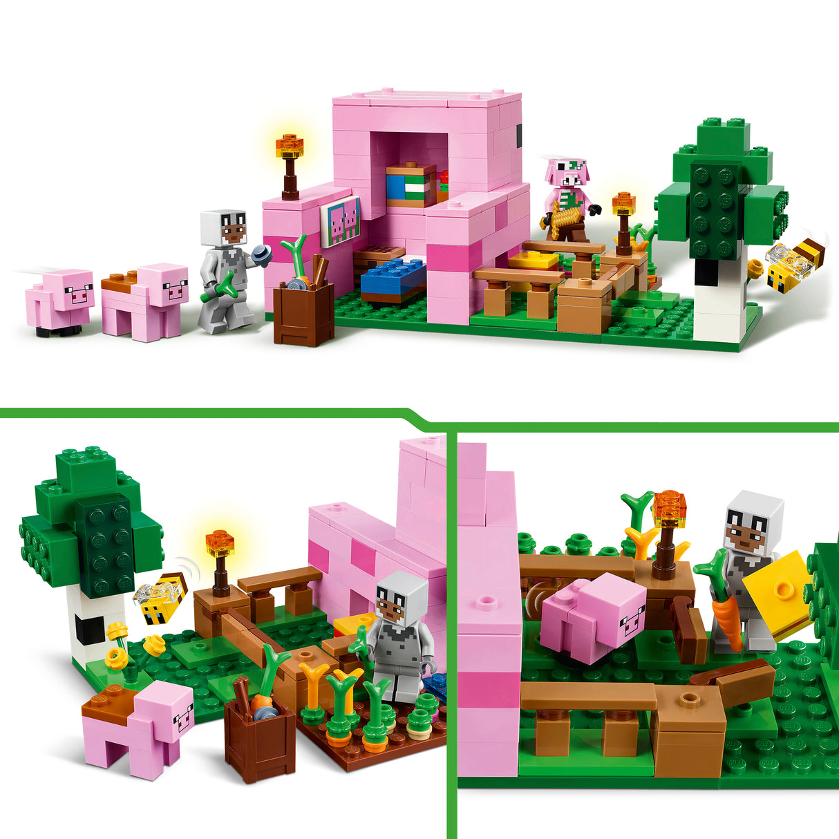 LEGO Minecraft The Baby Pig House 21268L