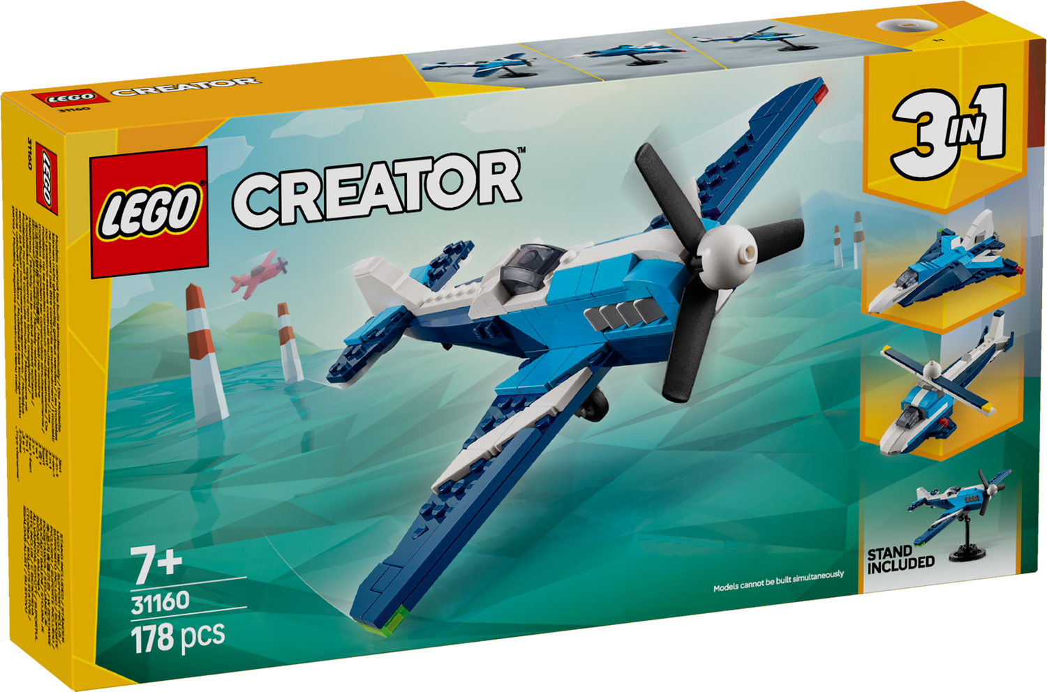 LEGO Creator Aircraft: Race Plane 31160L