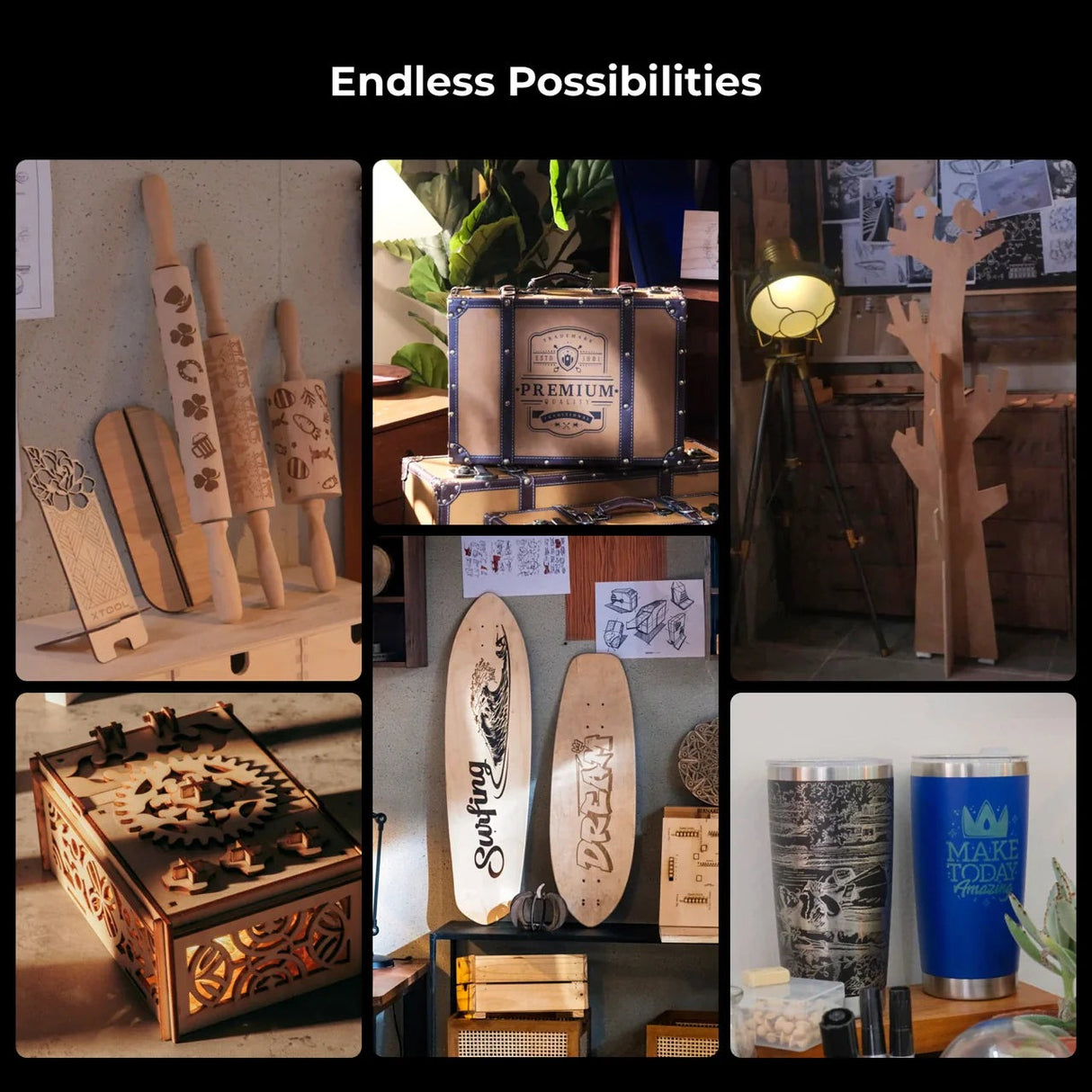 xTool P2S and P2 Riser Base P5010239