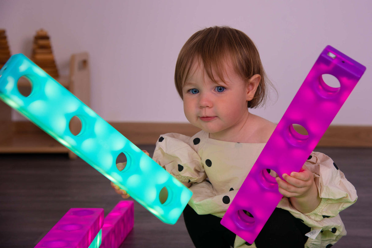 TTS Stack and Build Glow Blocks 9pk EY11702B