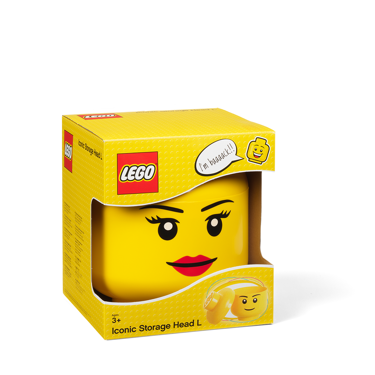 LEGO Storage Head L– Girl 40321725C