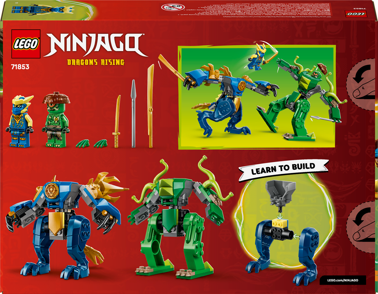 LEGO Ninjago Jay's Dragon Mech Fight 71853L