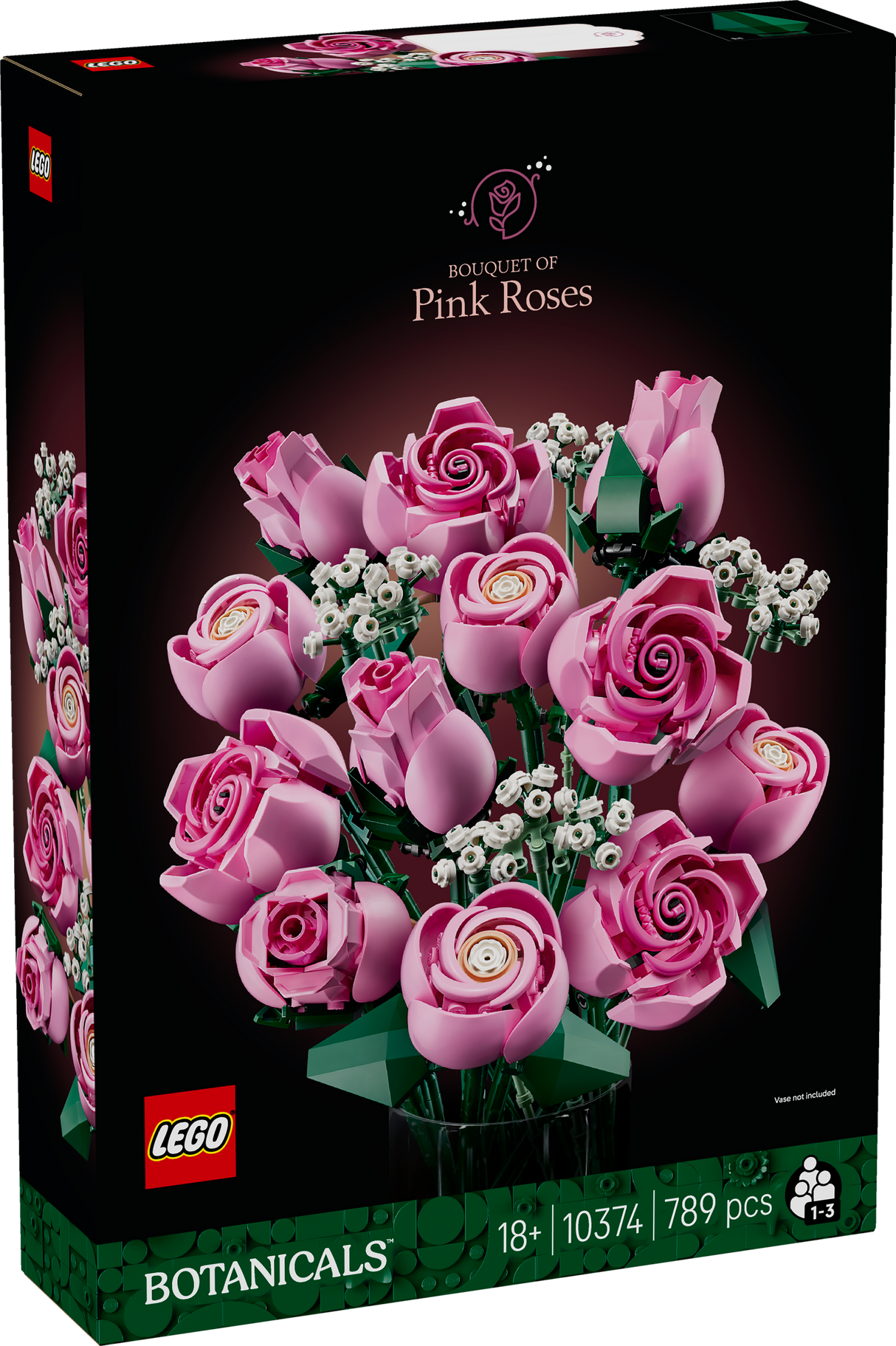 LEGO Botanical Bouquet of Pink Roses 10374L