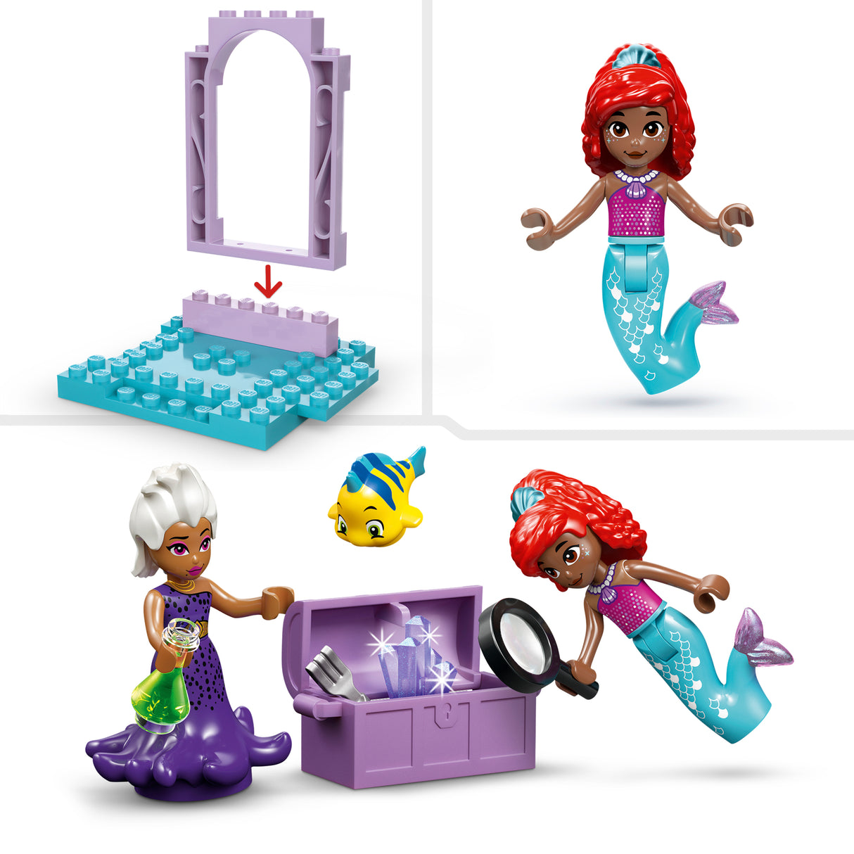 LEGO Disney Ariel's Crystal Cavern 43254L