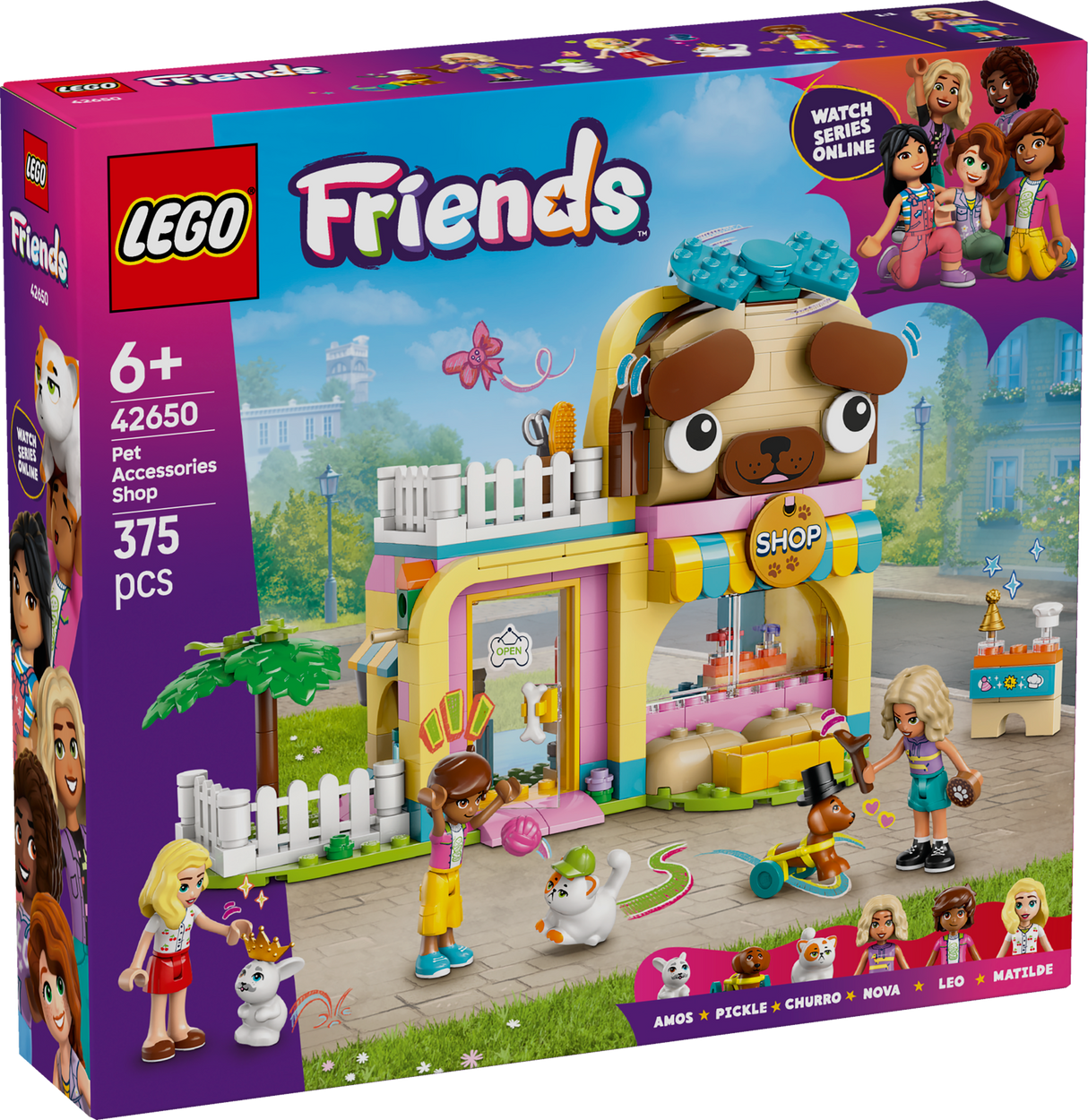 LEGO Friends Pet Accessories Shop 42650L