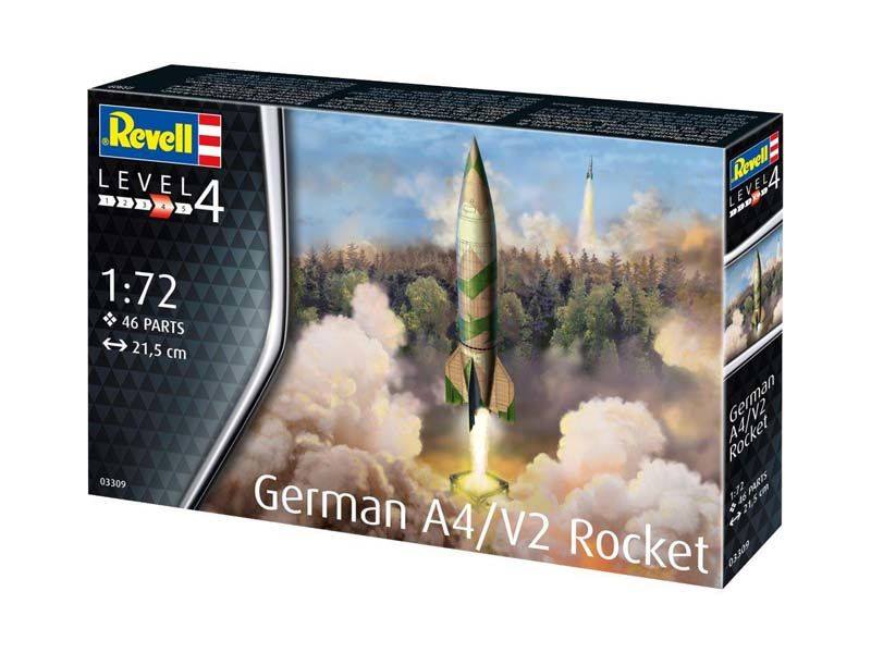 Revelli Plastic Model German A4/V2 Rocket Maßstab: 1:72 03309R