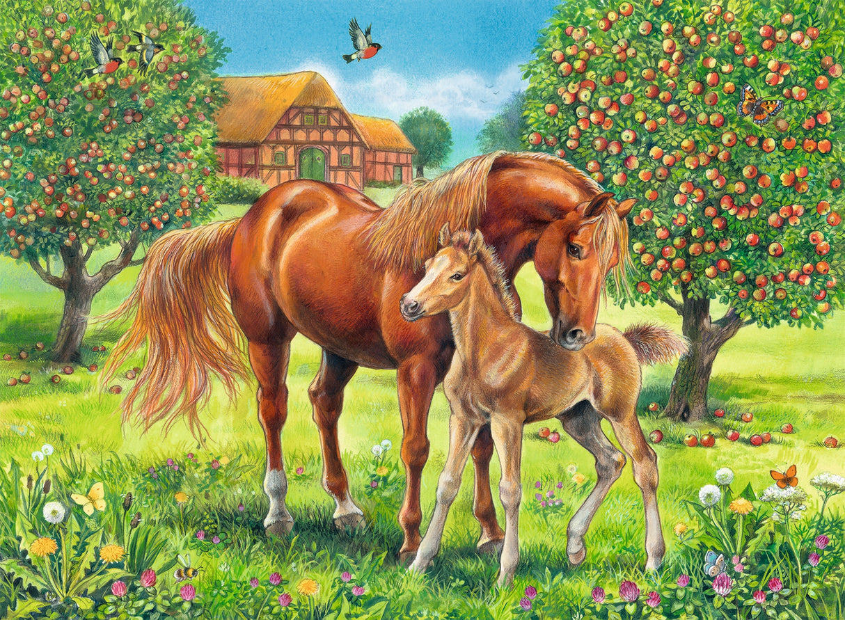 Ravensburger Puzzle 100 pc Horses 105779V