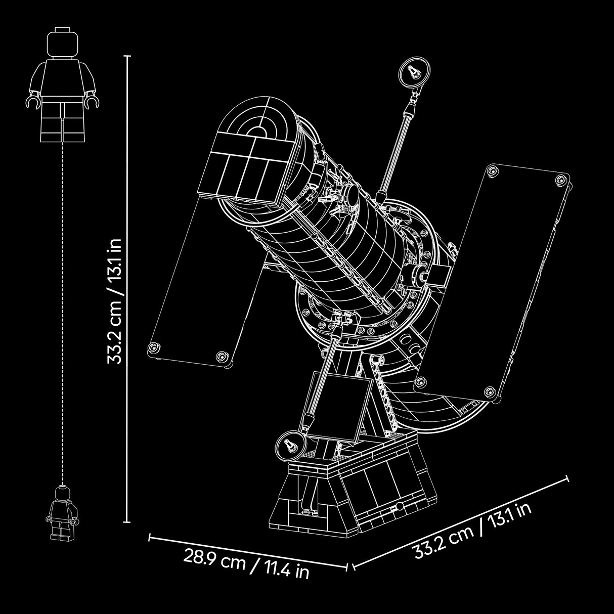 LEGO Icons Hubble Space Telescope 11382L