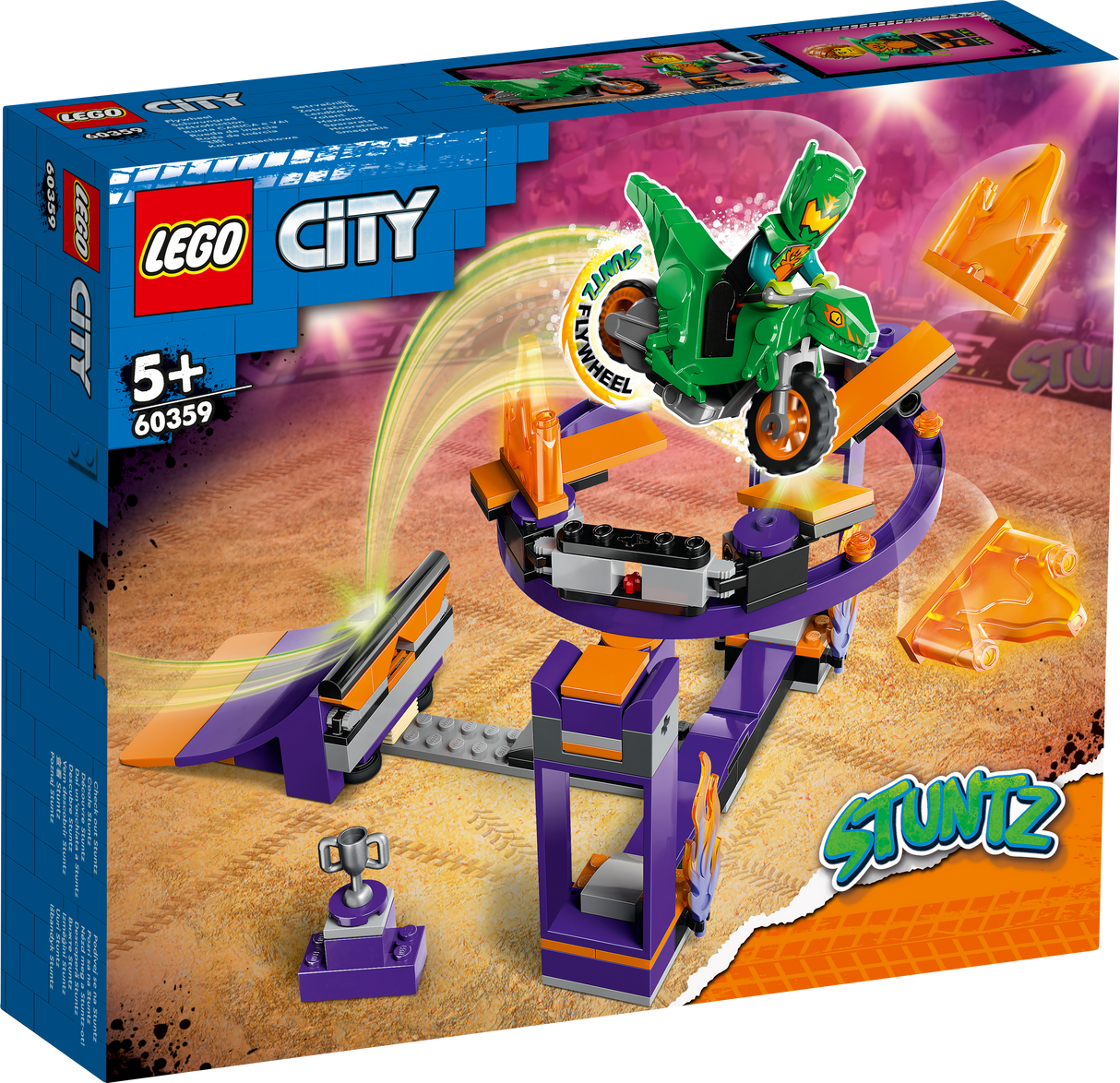 LEGO City Dunk Stunt Ramp Challenge 60359L
