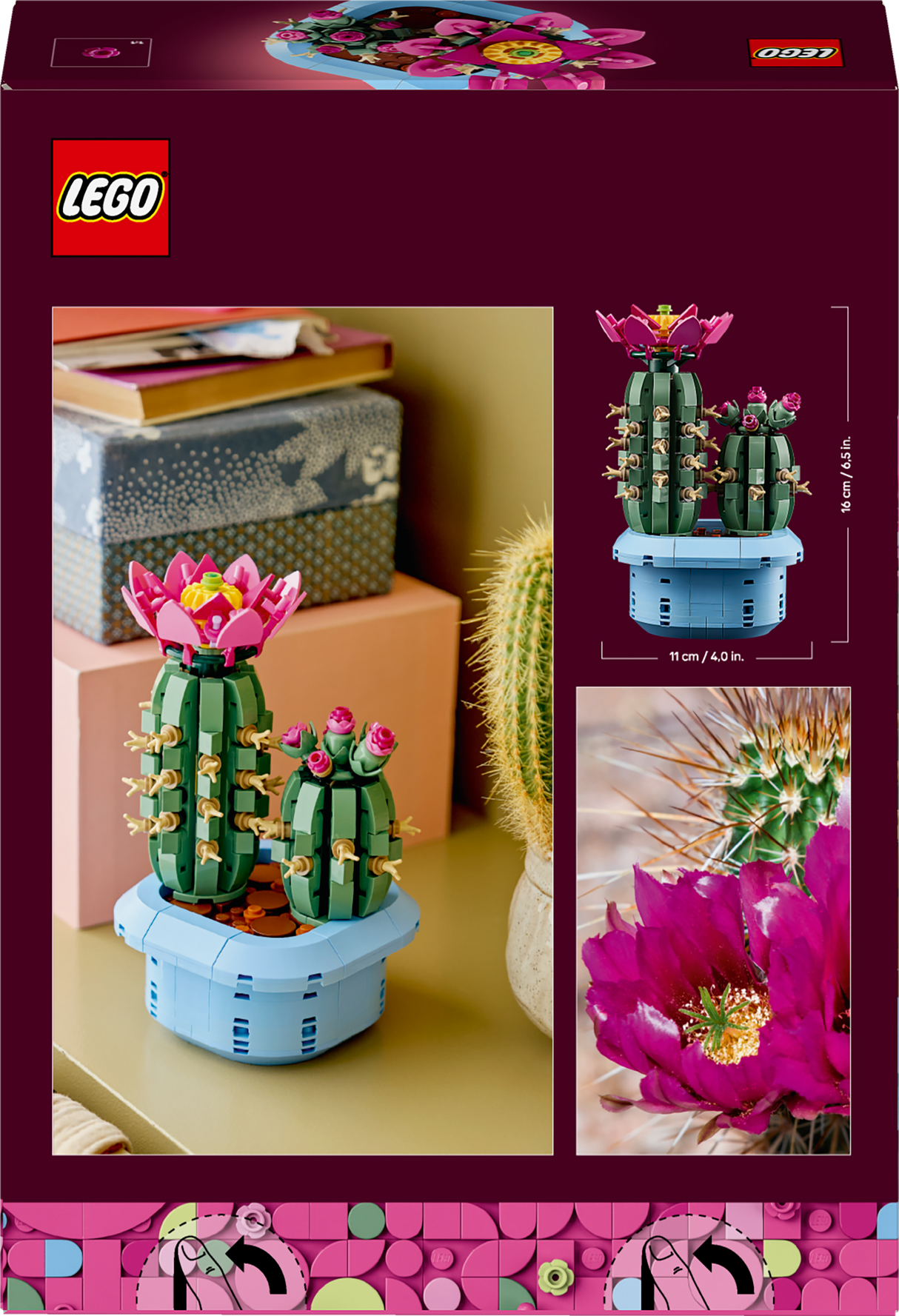 LEGO Botanicals Flowering Cactus 11509L