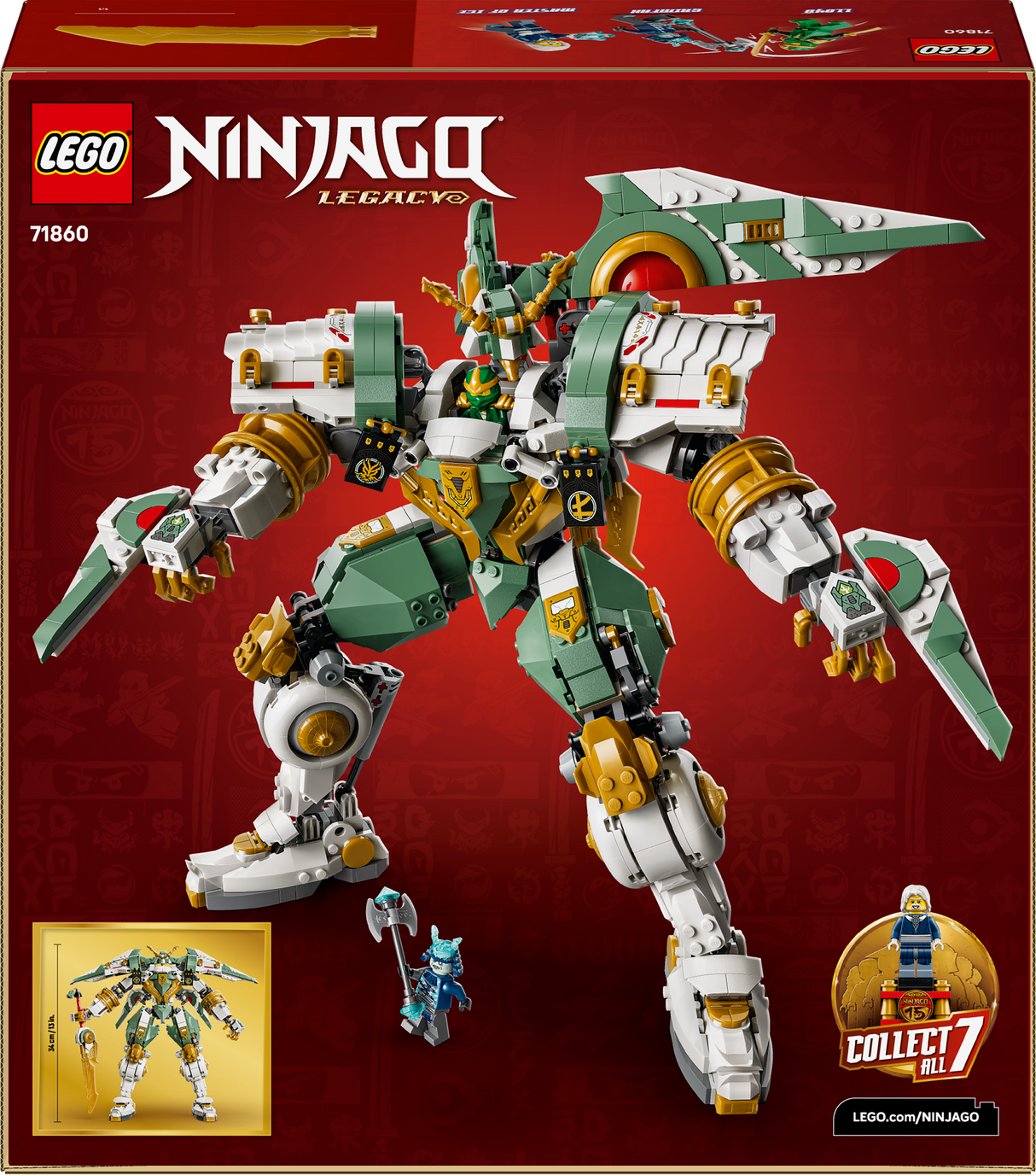 LEGO Ninjago Lloyd's Titan Mech 15th Anniversary 71860L