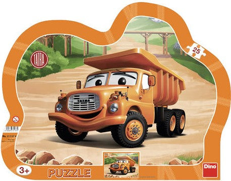 Dino Silhouette Puzzle 25 pc, TATRA 31137D