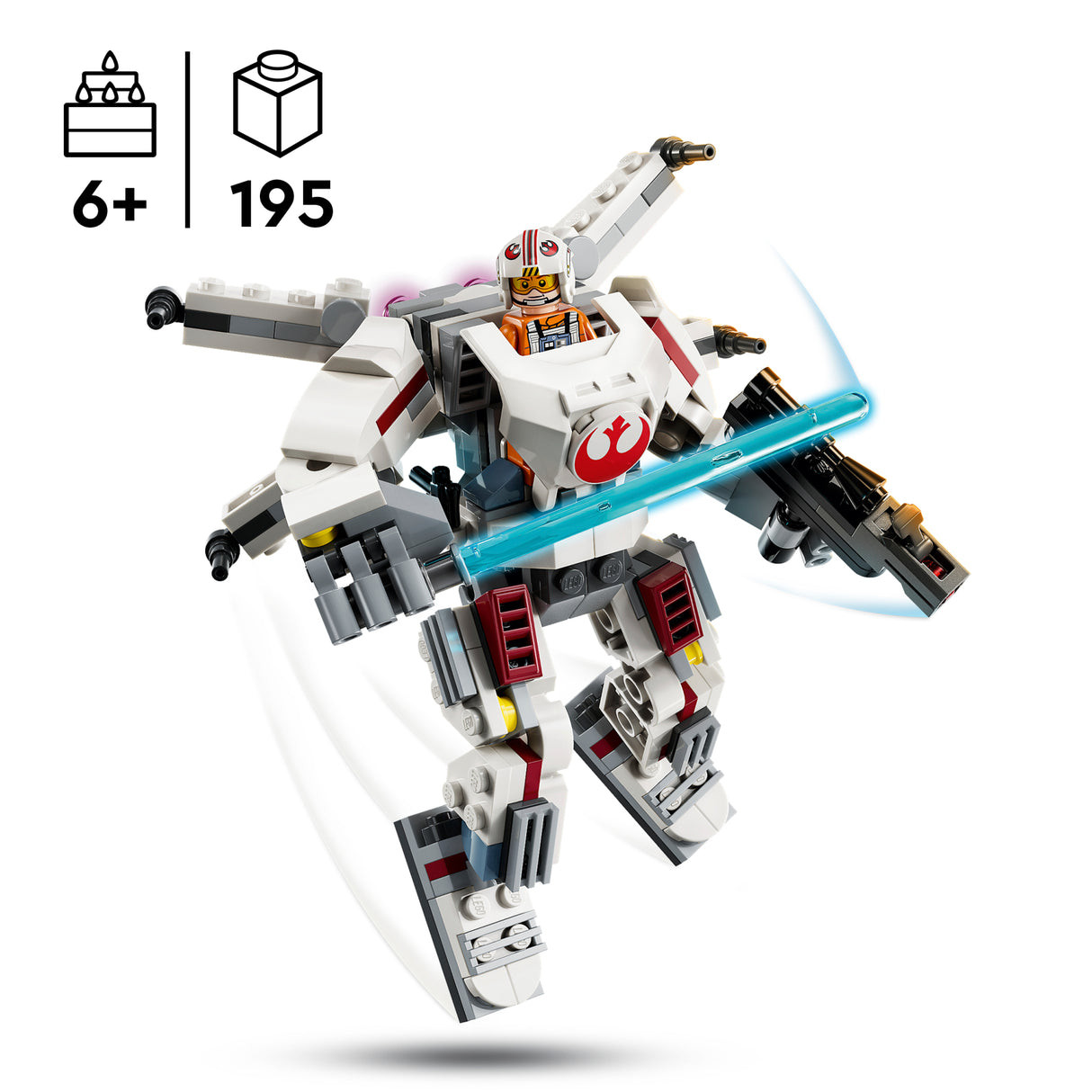 LEGO Star Wars Luke Skywalker X-Wing Mech 75390L