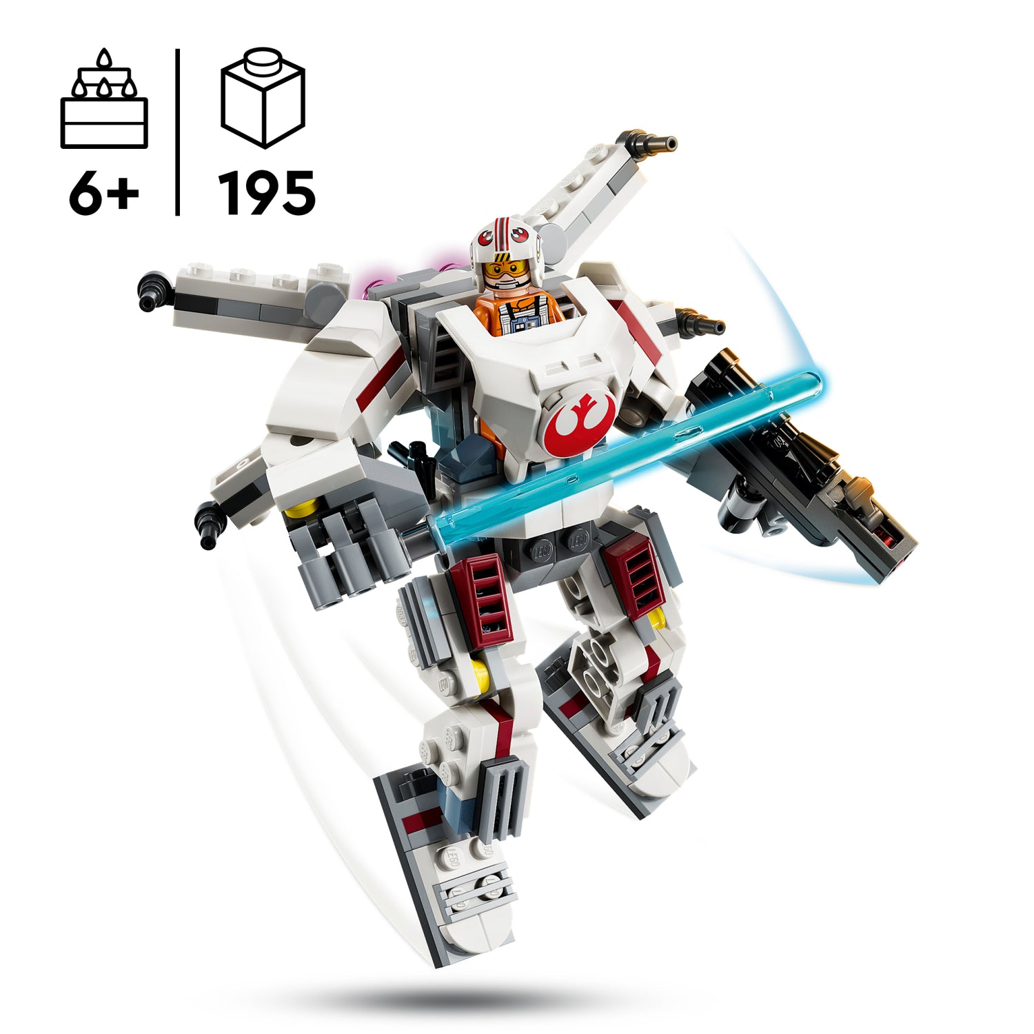 LEGO Star Wars Luke Skywalker X-Wing Mech 75390L